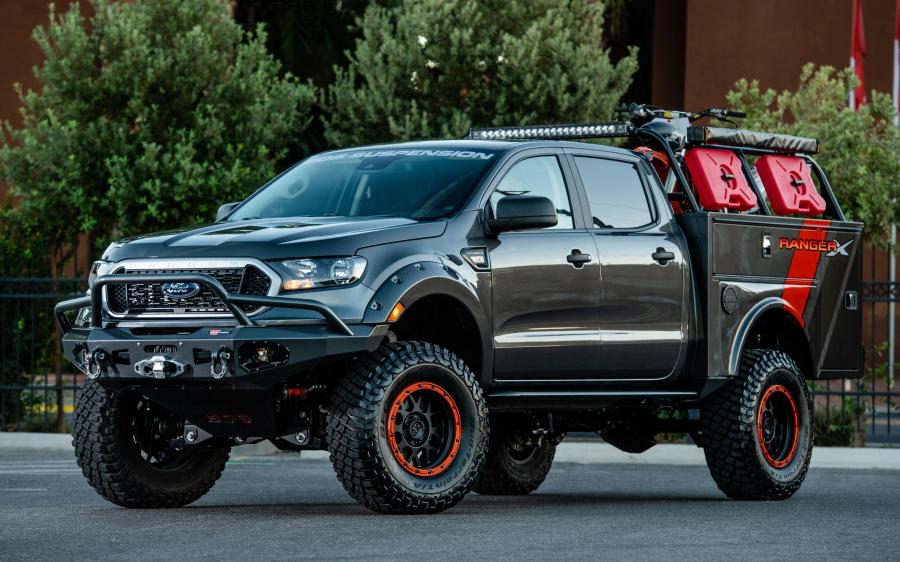 Ford Ranger XLT 4x4 SuperCrew Project X by BDS Suspension '2018